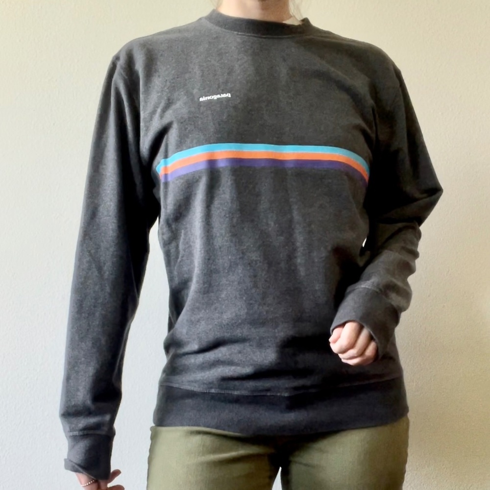 Patagonia Charcoal Grey Crew Neck Sweatshirt
